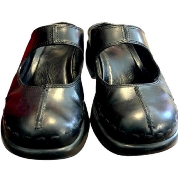 Dansko Platform Clogs Shoes Size US 8.0 Women’s Eur 40 Black Unisex /40 - Picture 8 of 8